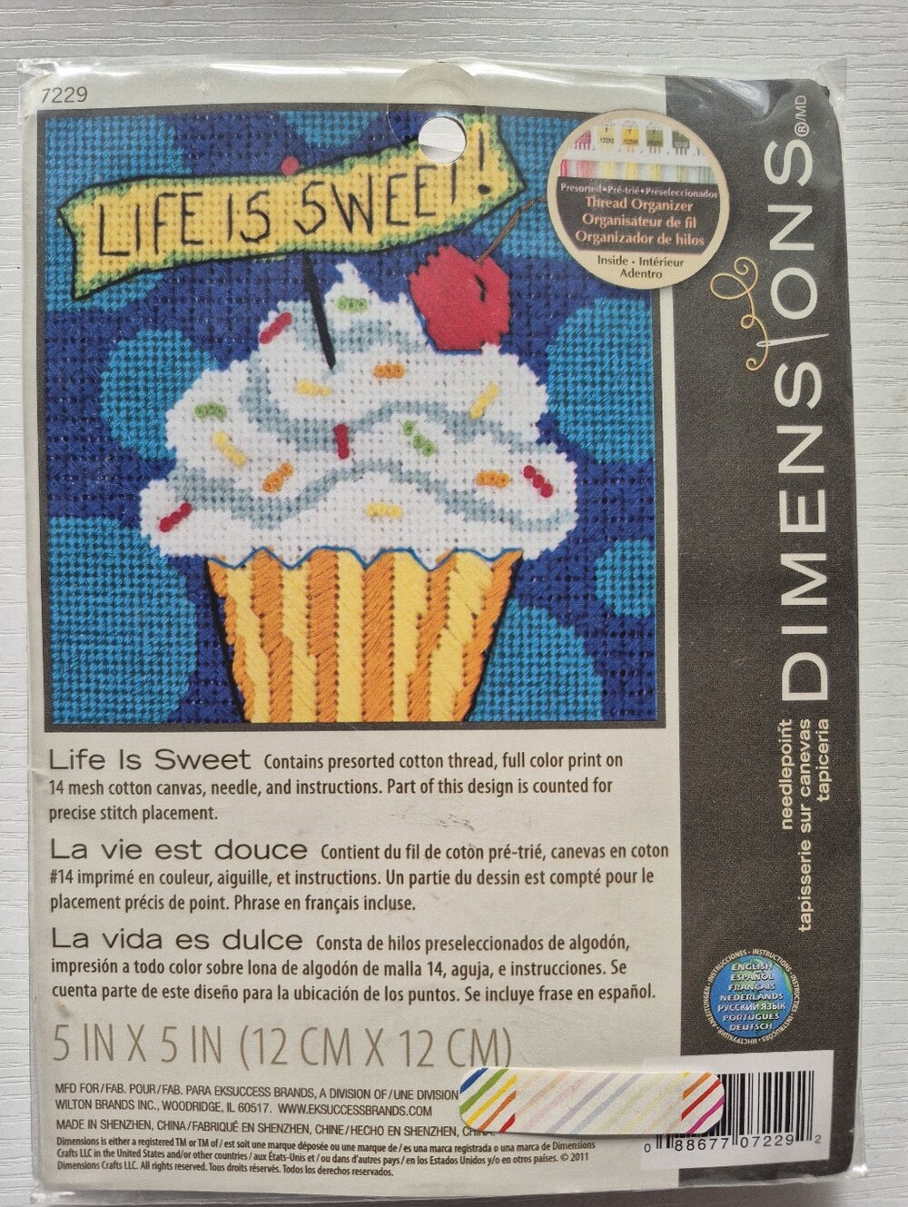 Dimensions Needlepoint Kit Life Is Sweet
